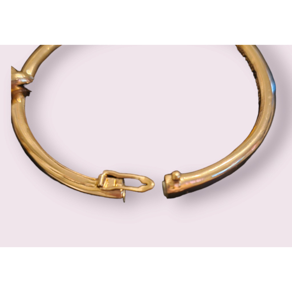 Kate Spade Rose Gold Sailor Knot Bangle Bracelet - Picture 5 of 8